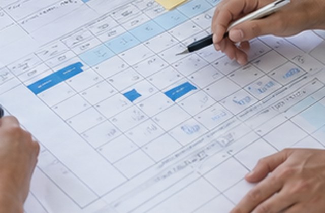 Software development team planning an application deployment